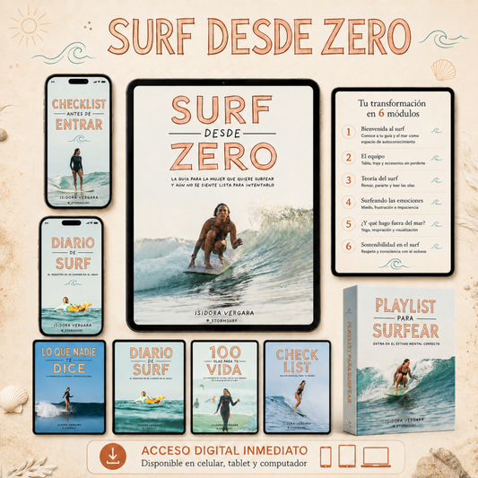 🏄🏻‍♀️ Surf desde Zero + 5 Bonos de Regalo 💝